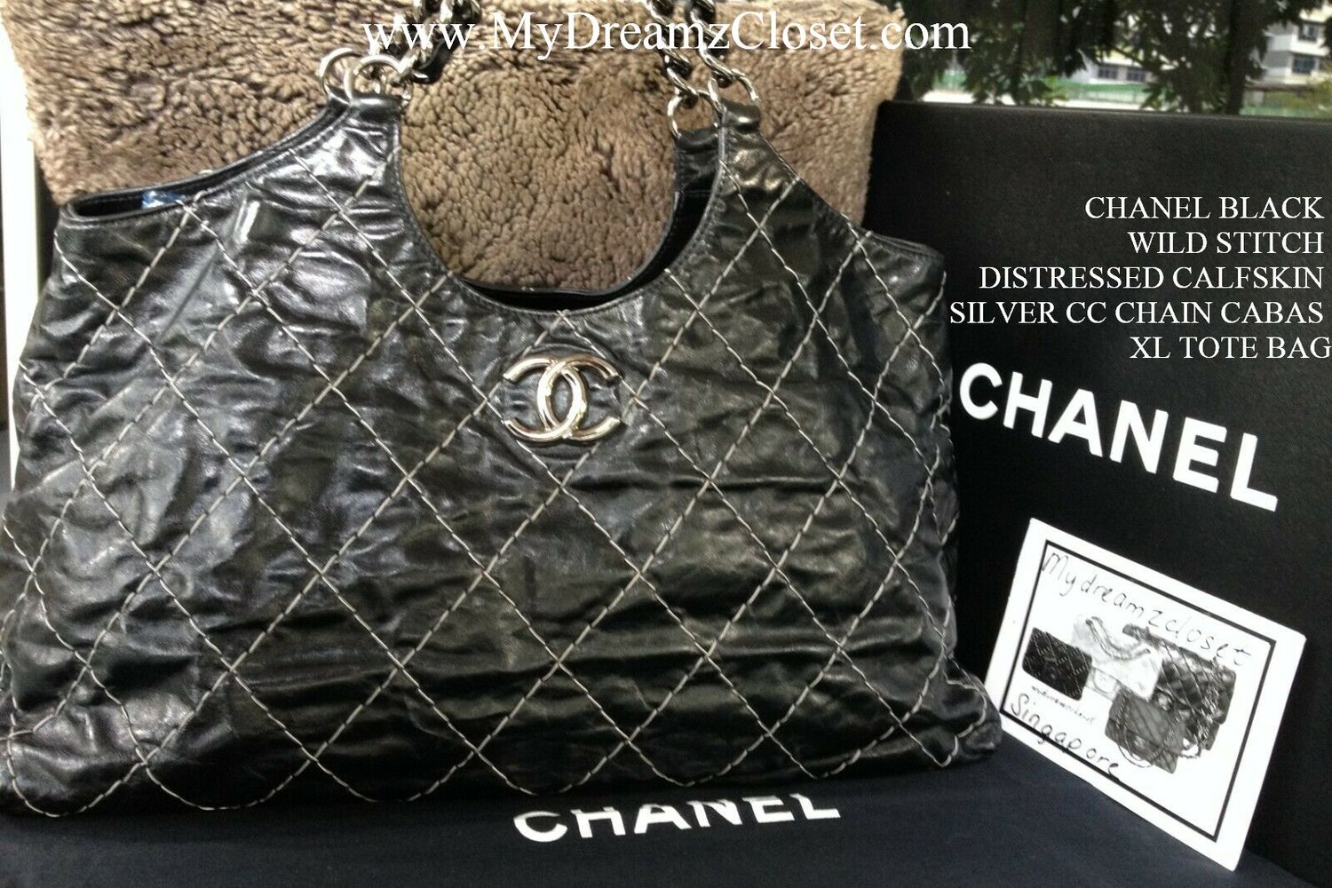 Chanel Quilted Leather Caviar XXL Weekender GST Grand Shopping Tote –  Re-Loved Luxury