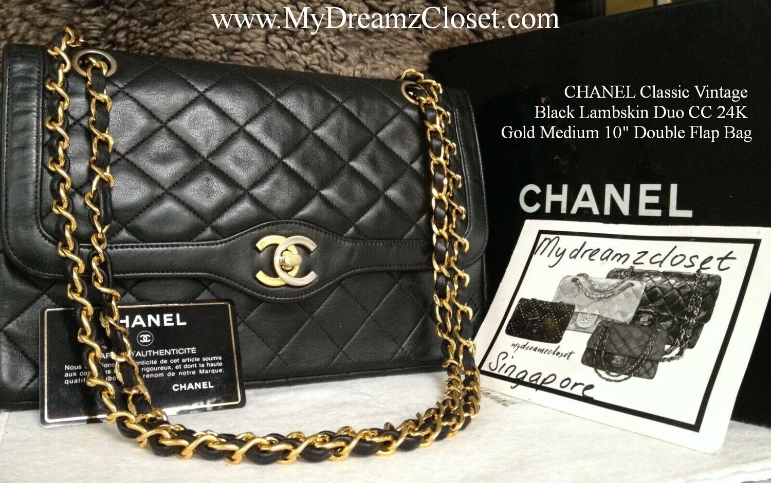 Unboxing my new Chanel Double Flap Bag ✨ Vintage Chanel Classic