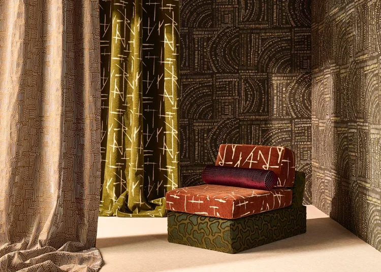 Wallpapers and fabrics from Harlequin