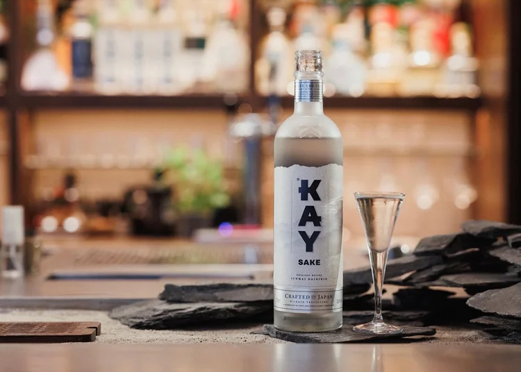 KAY sake bottle