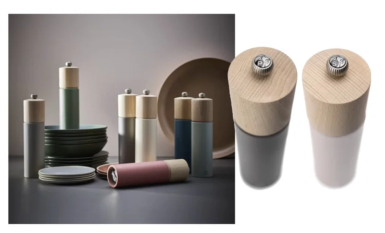Duo Boreal salt and pepper mills