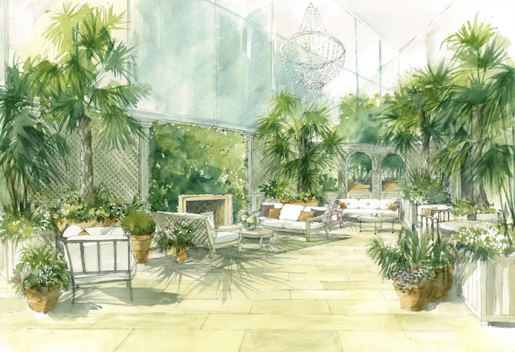 McKinnon and Harris Garden Terrace by Randle Siddeley
