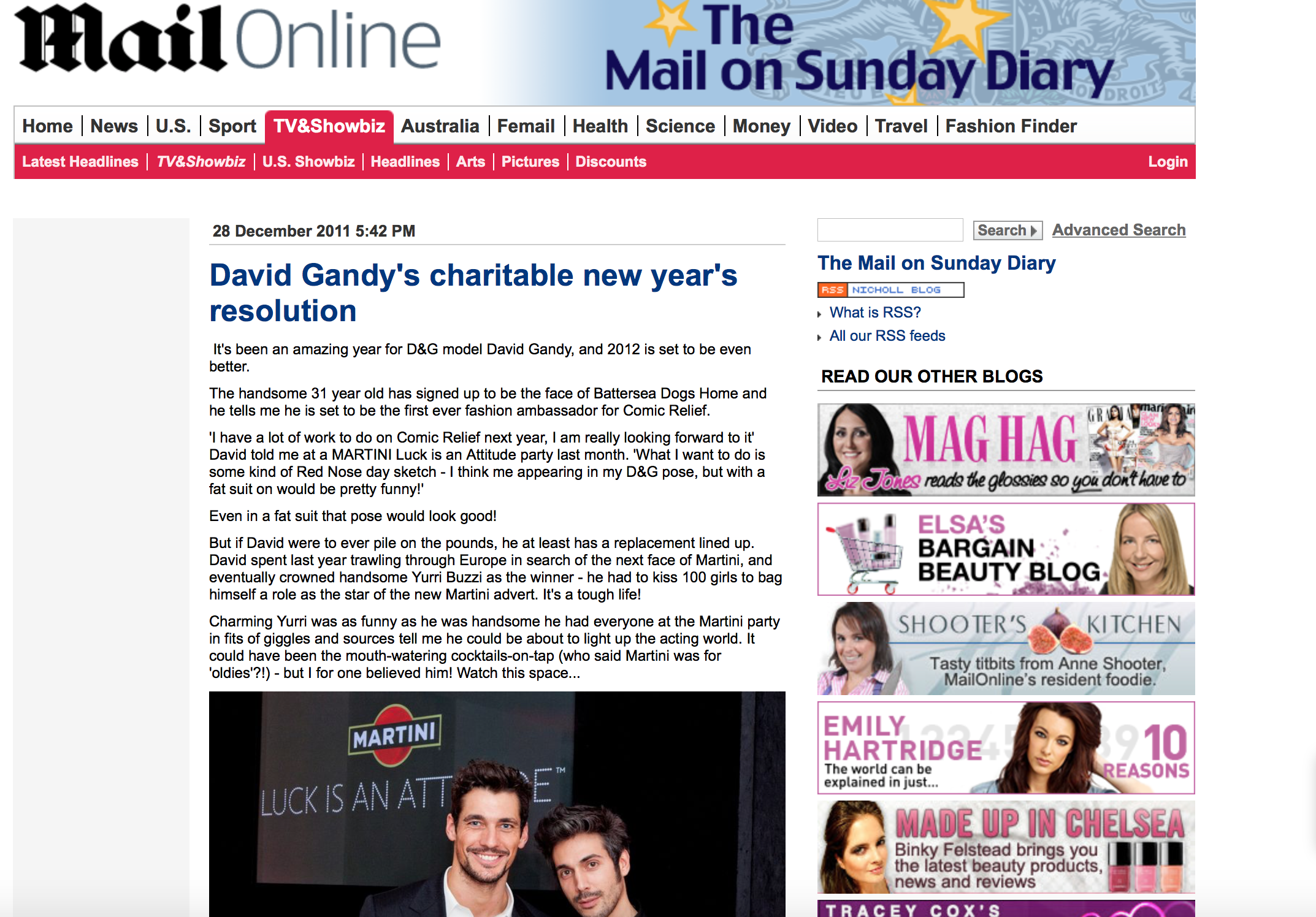 Mail on Sunday