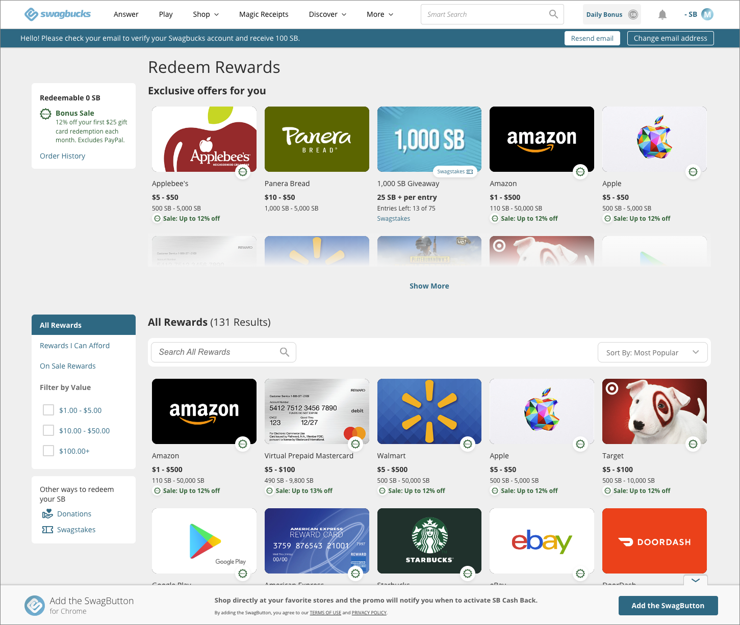 Swagbucks