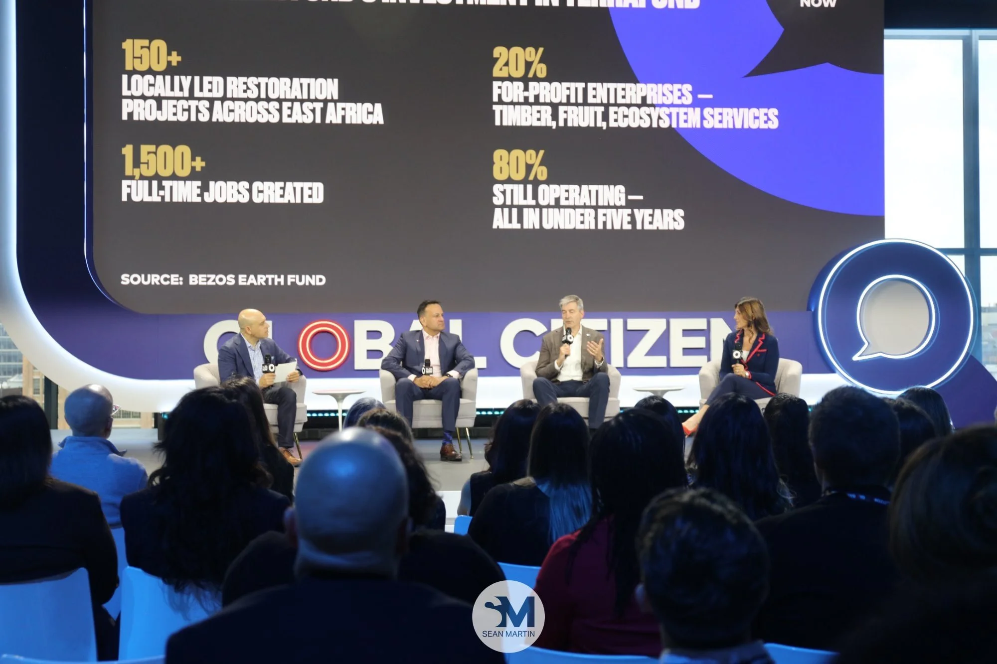 The 'Turning Urgency into Impact: The Power of Cross-Sector Collaboration' panel at Global Citizen NOW: NYC 2026