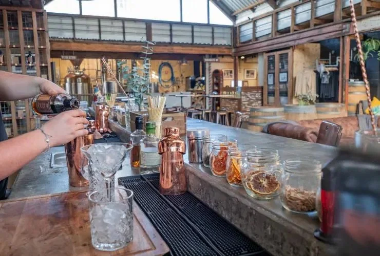 Gold Coast distillery tasting bucks party