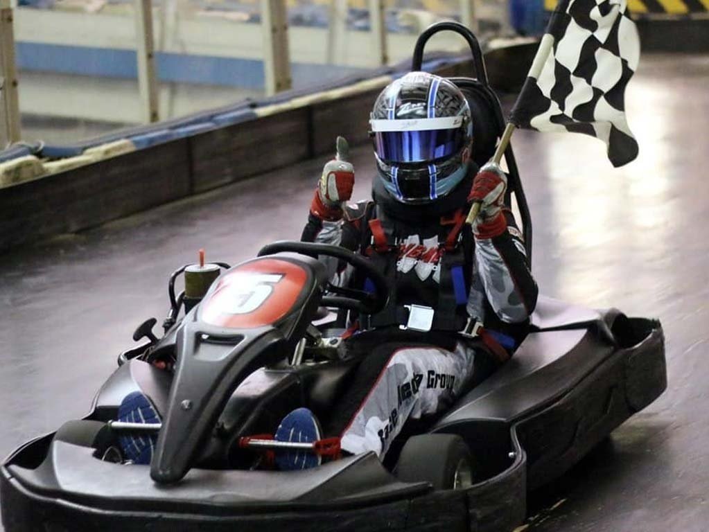 Go karting bucks party activity day Sydney group transport bus hire