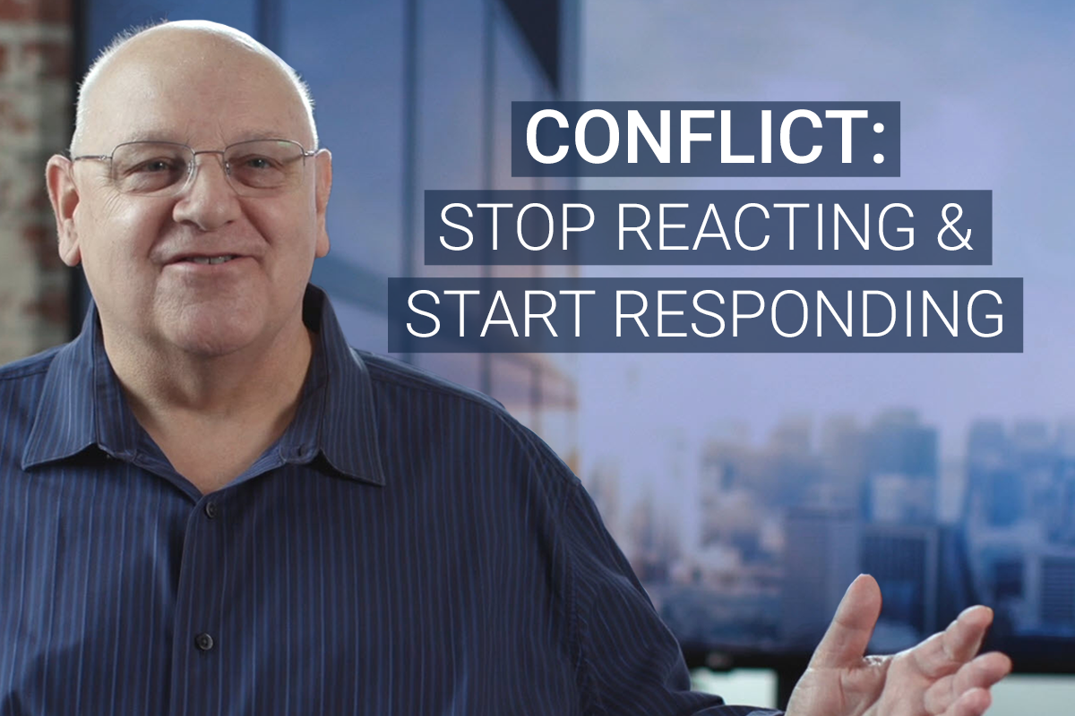 Stop Reacting and Start Responding