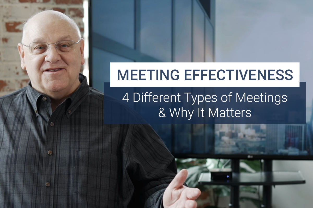 4 Different Types of Meetings & Why It Matters