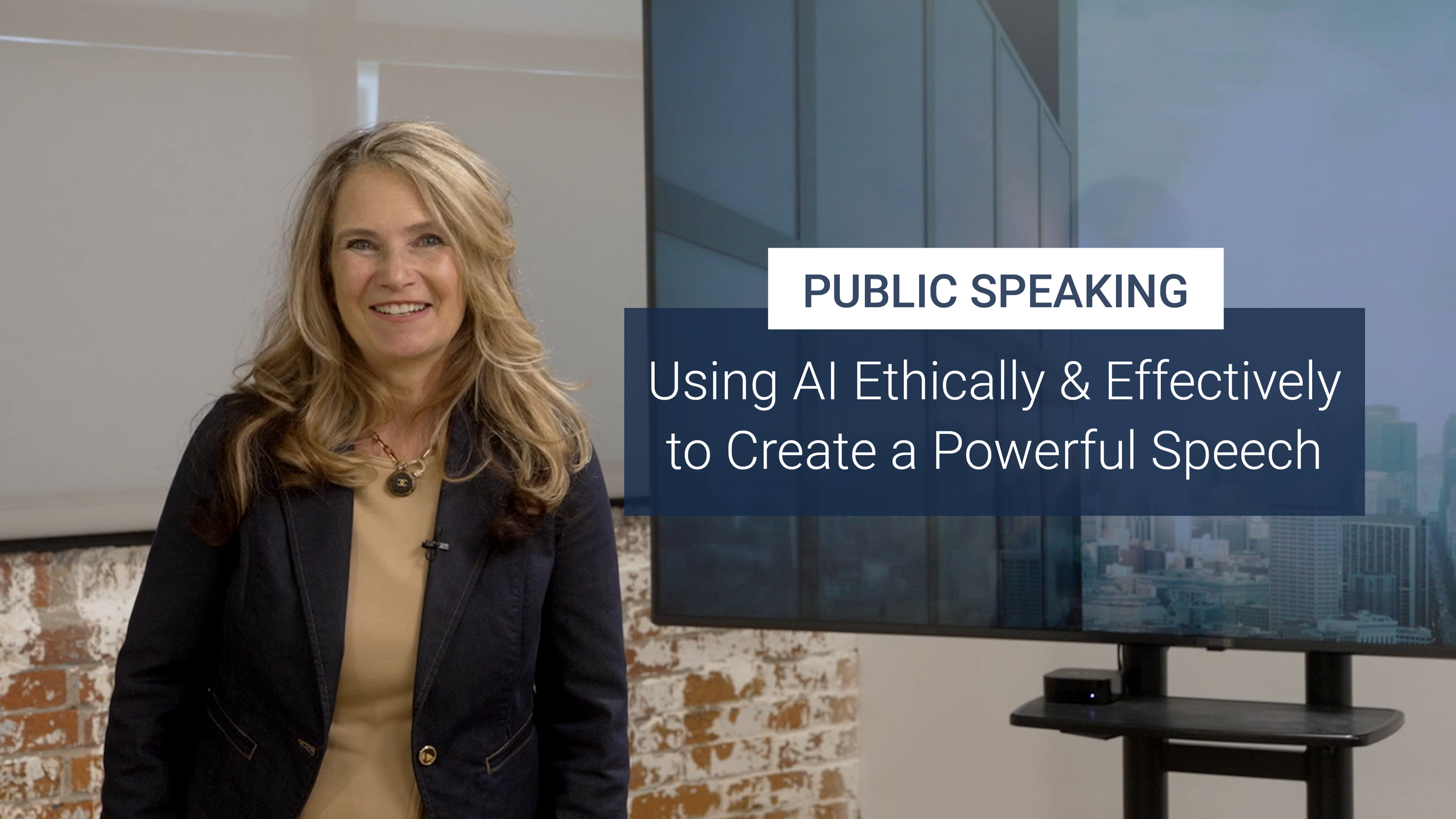 Using AI Ethically & Effectively to Create a Powerful Speech