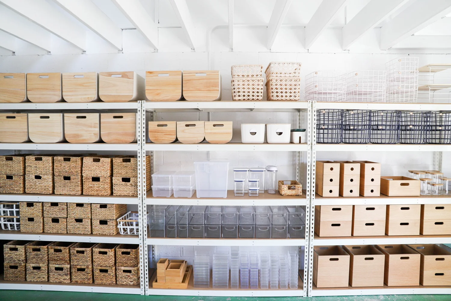 Organized Storage Shelving