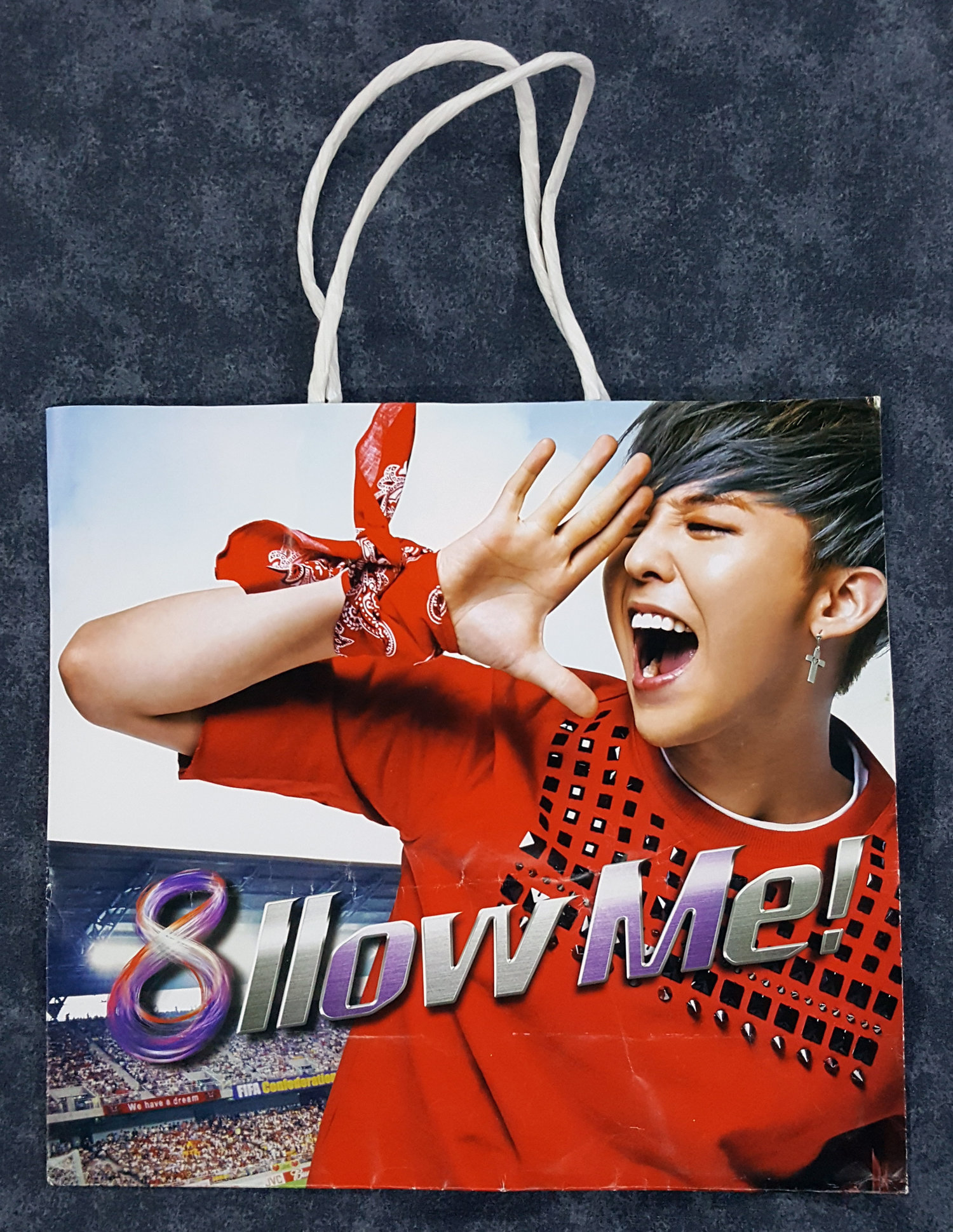 2014 - LG U+ LTE 8 - G-Dragon Take-away bags — my BIGBANG collection