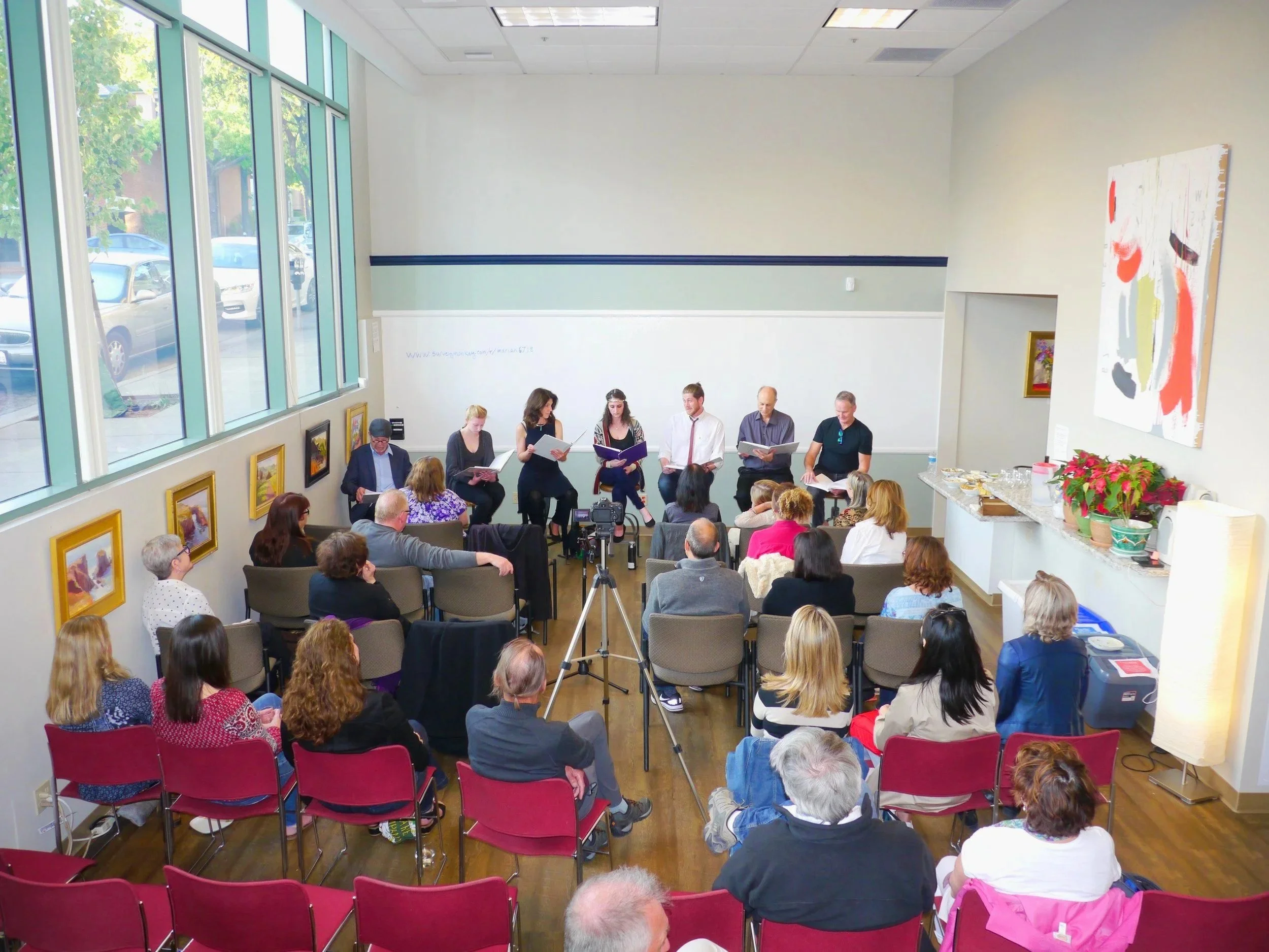 VenturePad shared space during an event