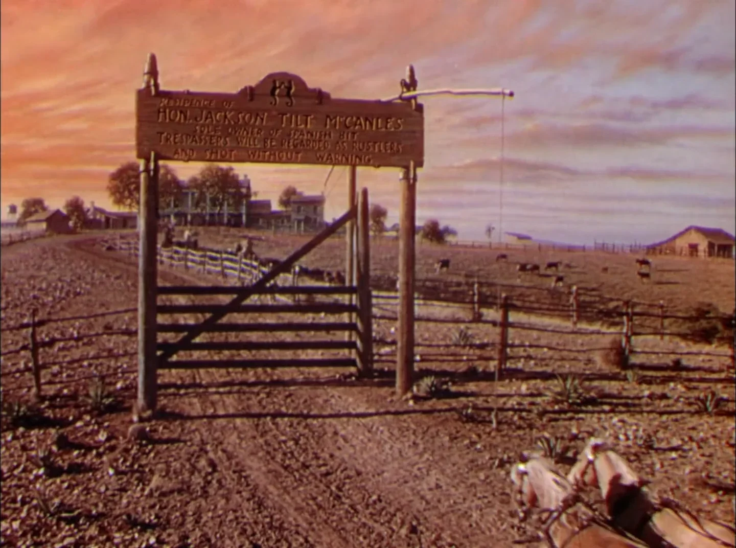 Behind the scenes image from Duel in the Sun 1946 directed by King Vidor with cinematography by Lee Garmes