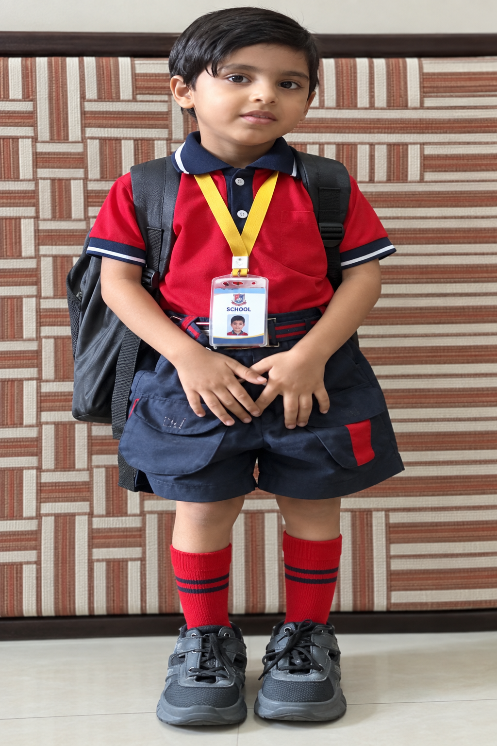 Student participating in the India sponsorship program