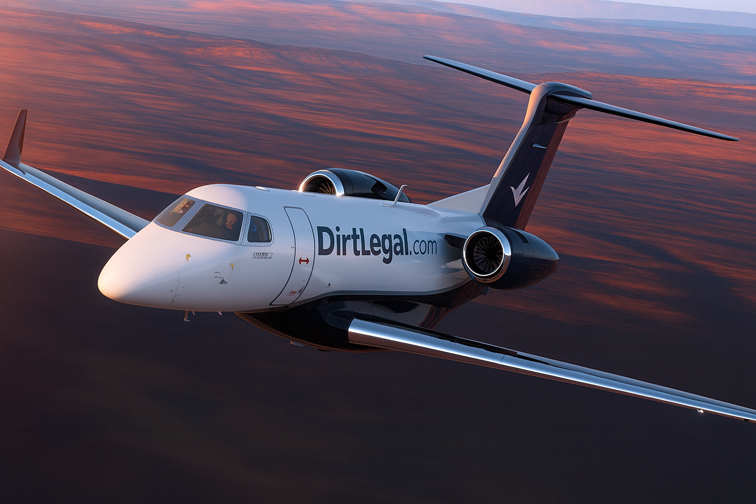 Private Jet on Tarmac