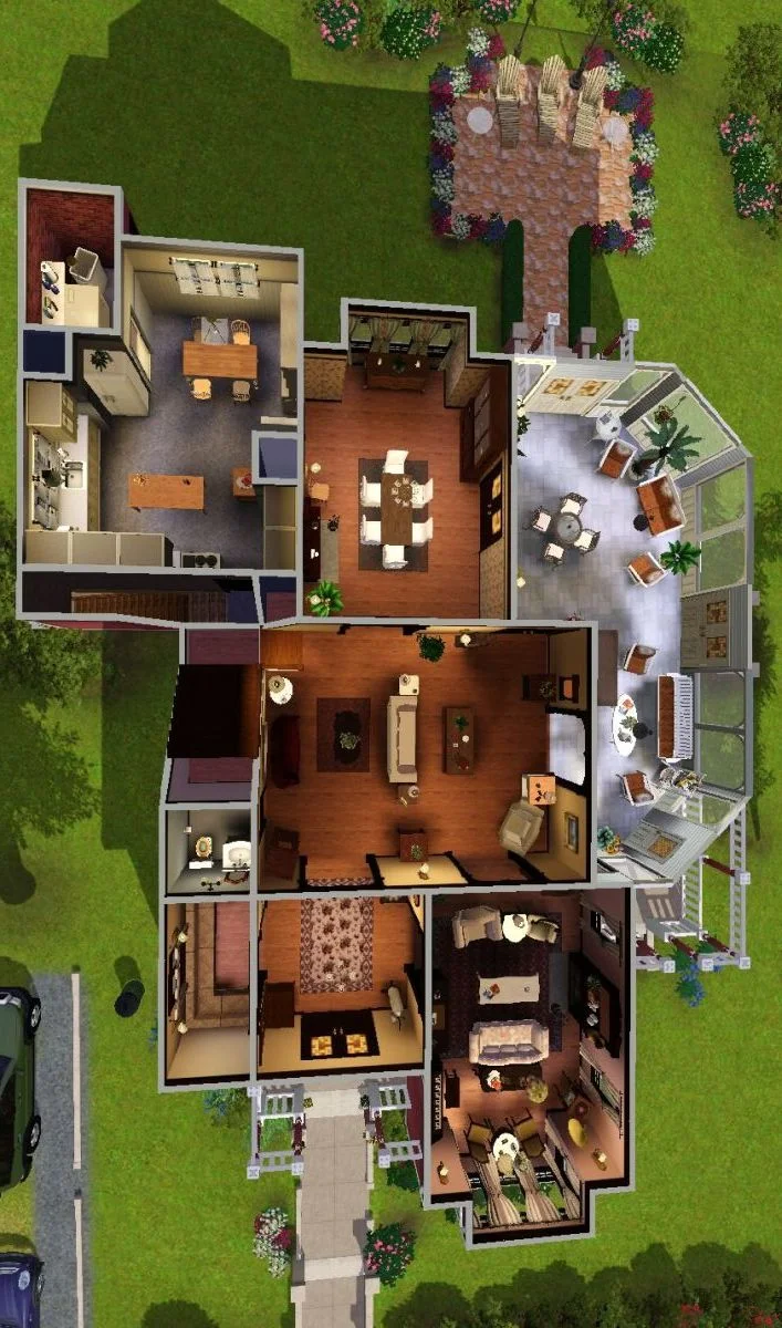 План дома галлагеров