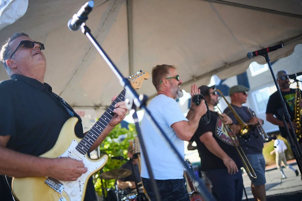 One Bad Oyster performing at Westoberfest