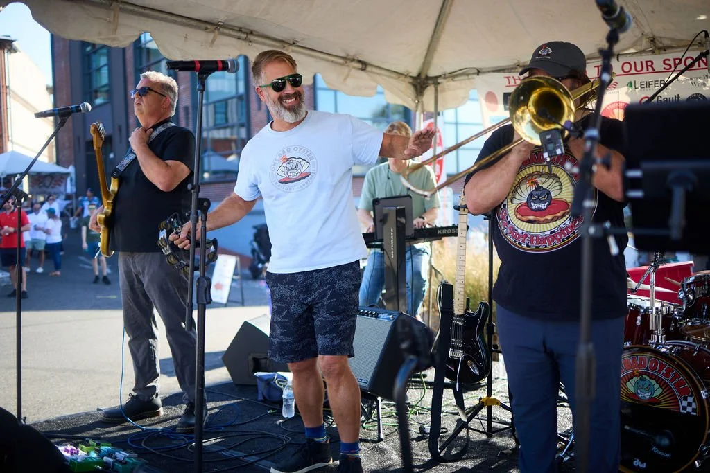 One Bad Oyster performing at Westoberfest
