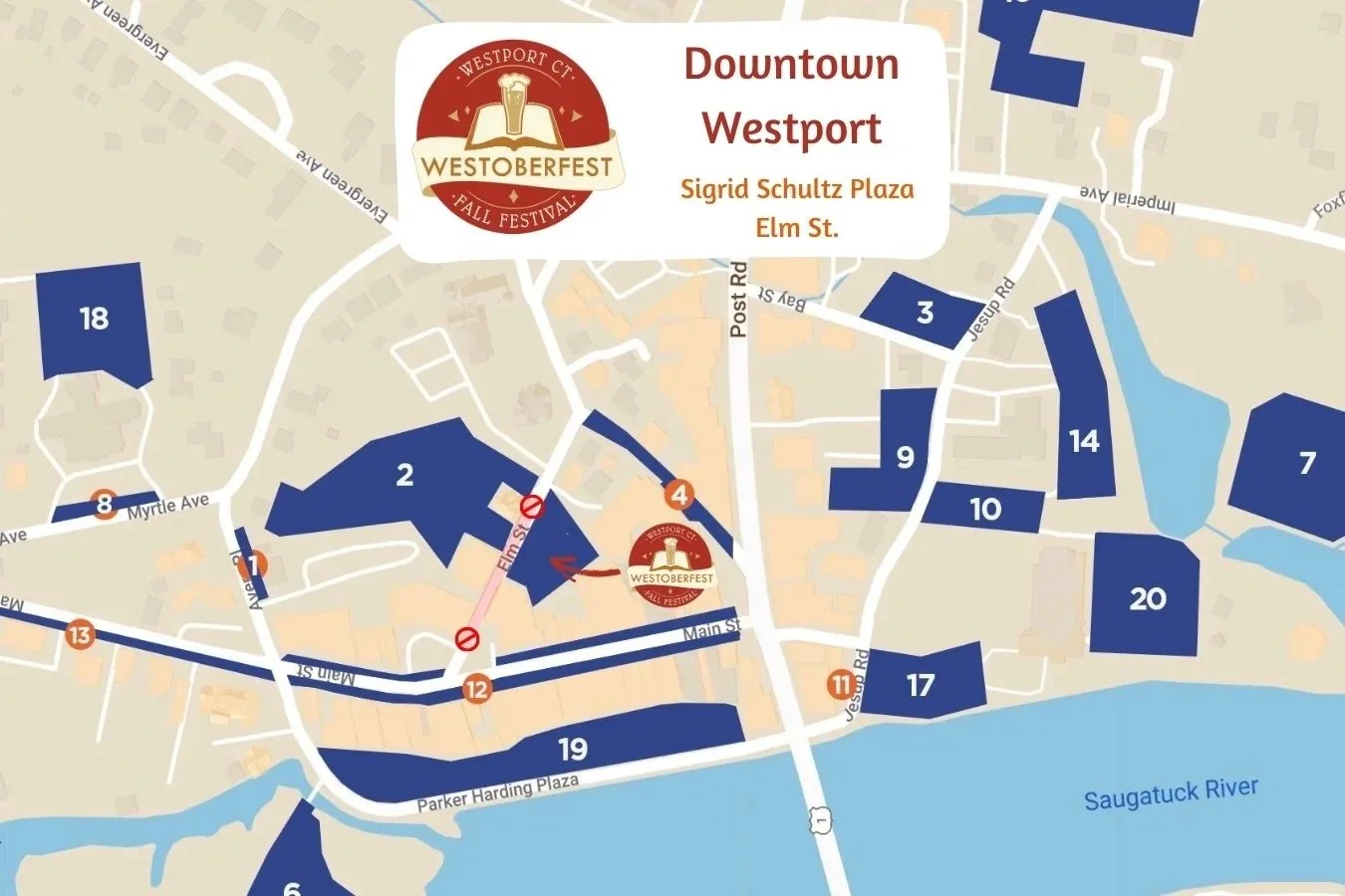 Alternate parking map