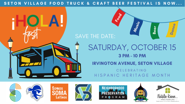 Hola Fest October 15 from 3PM - 10PM in Seton Village