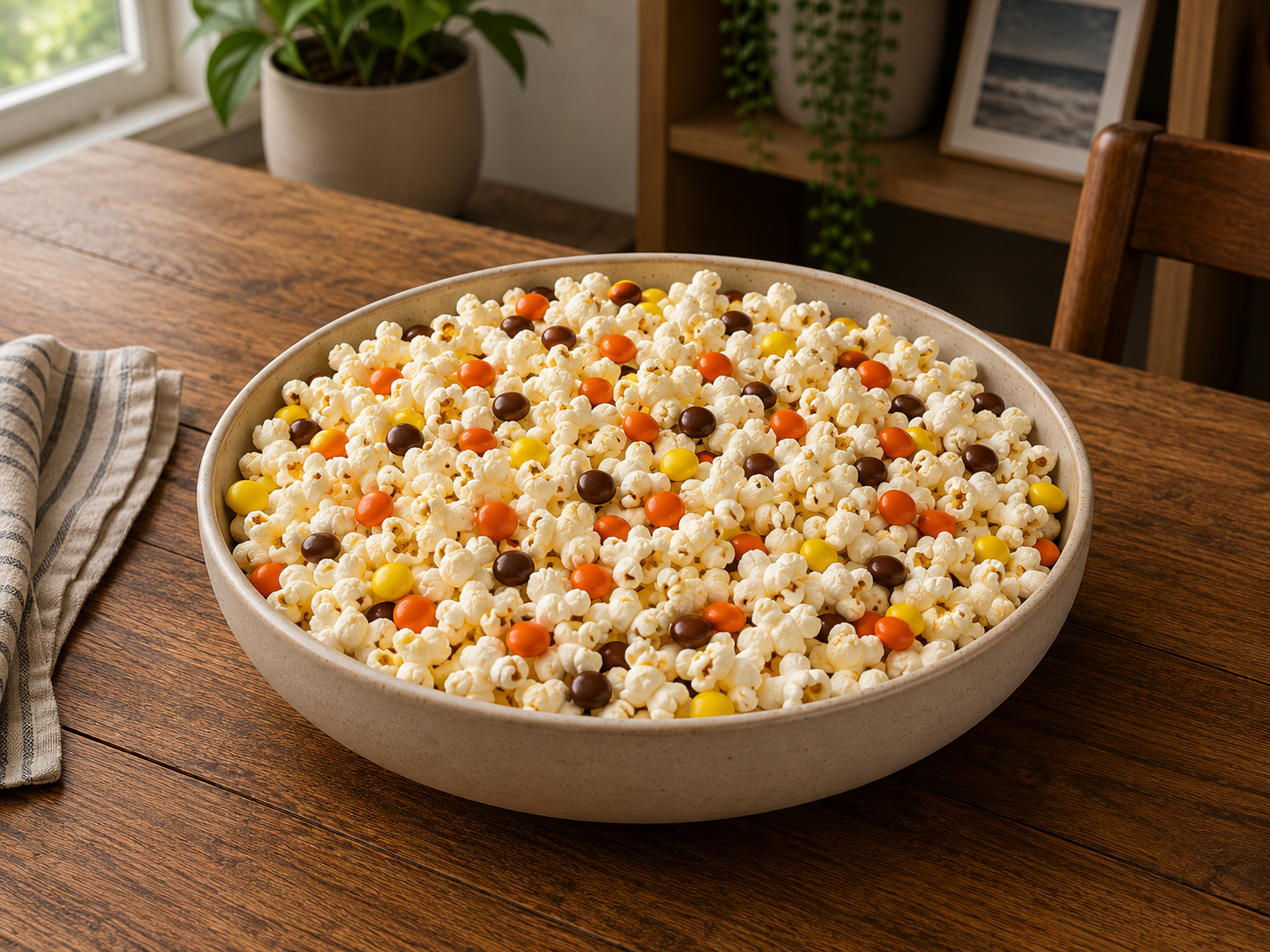 Popcorn & Reese's Mix-In