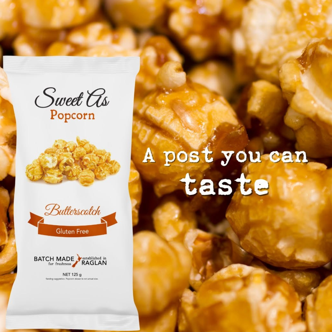 Sweet As Butterscotch Popcorn