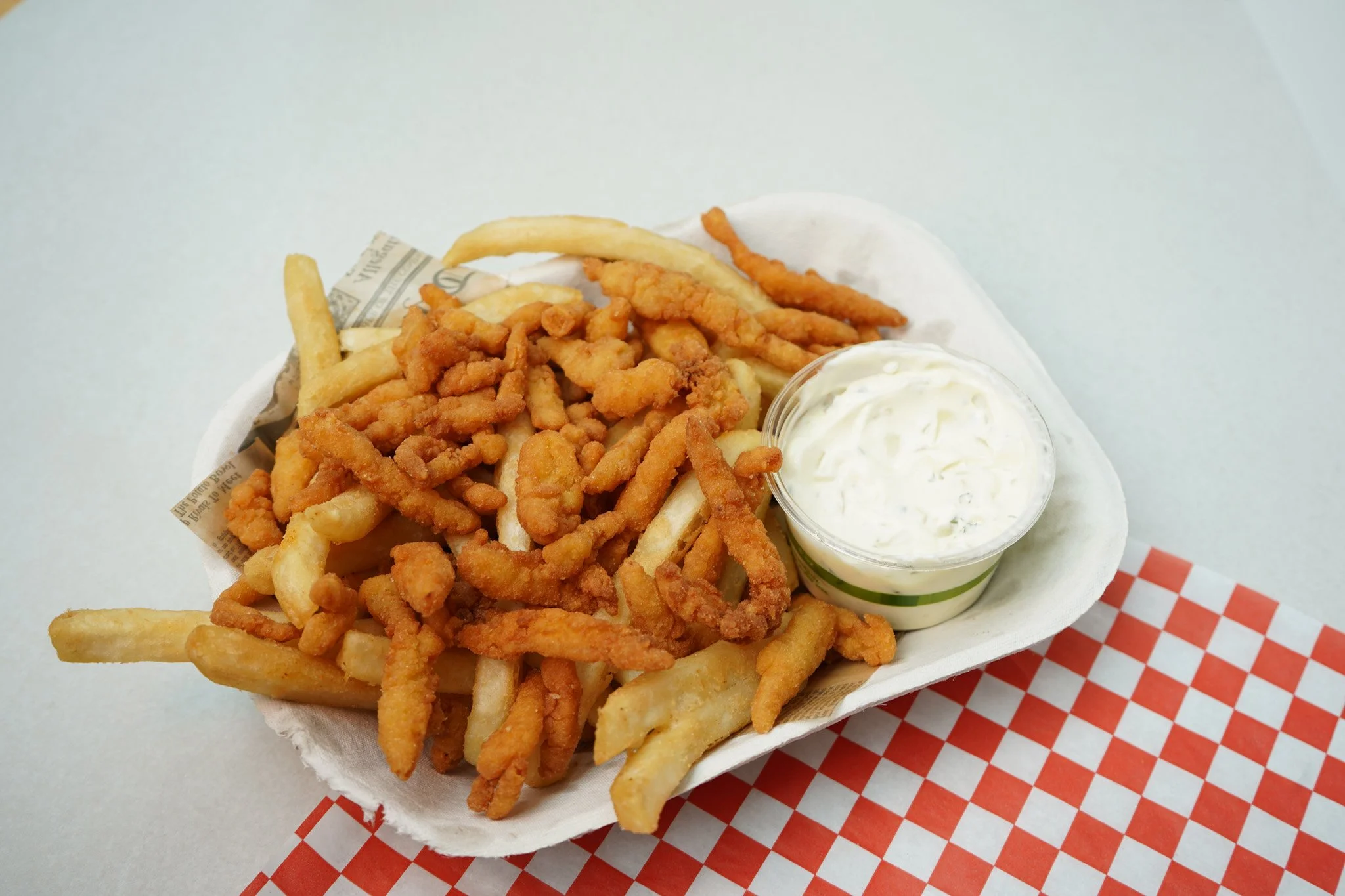 Clam strips