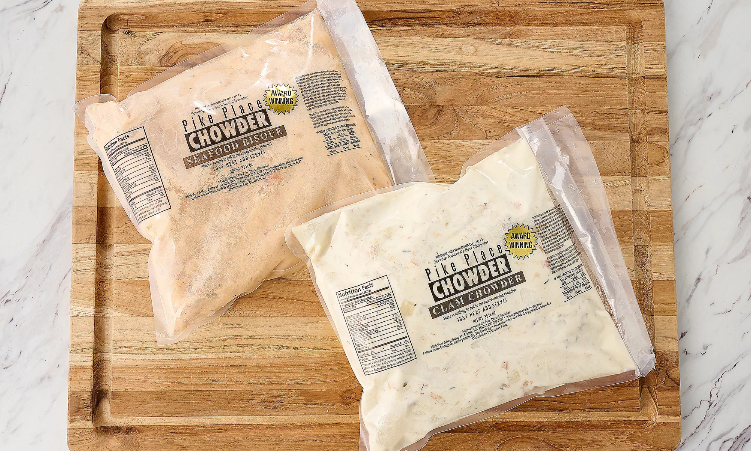 Frozen New England Clam Chowder quart