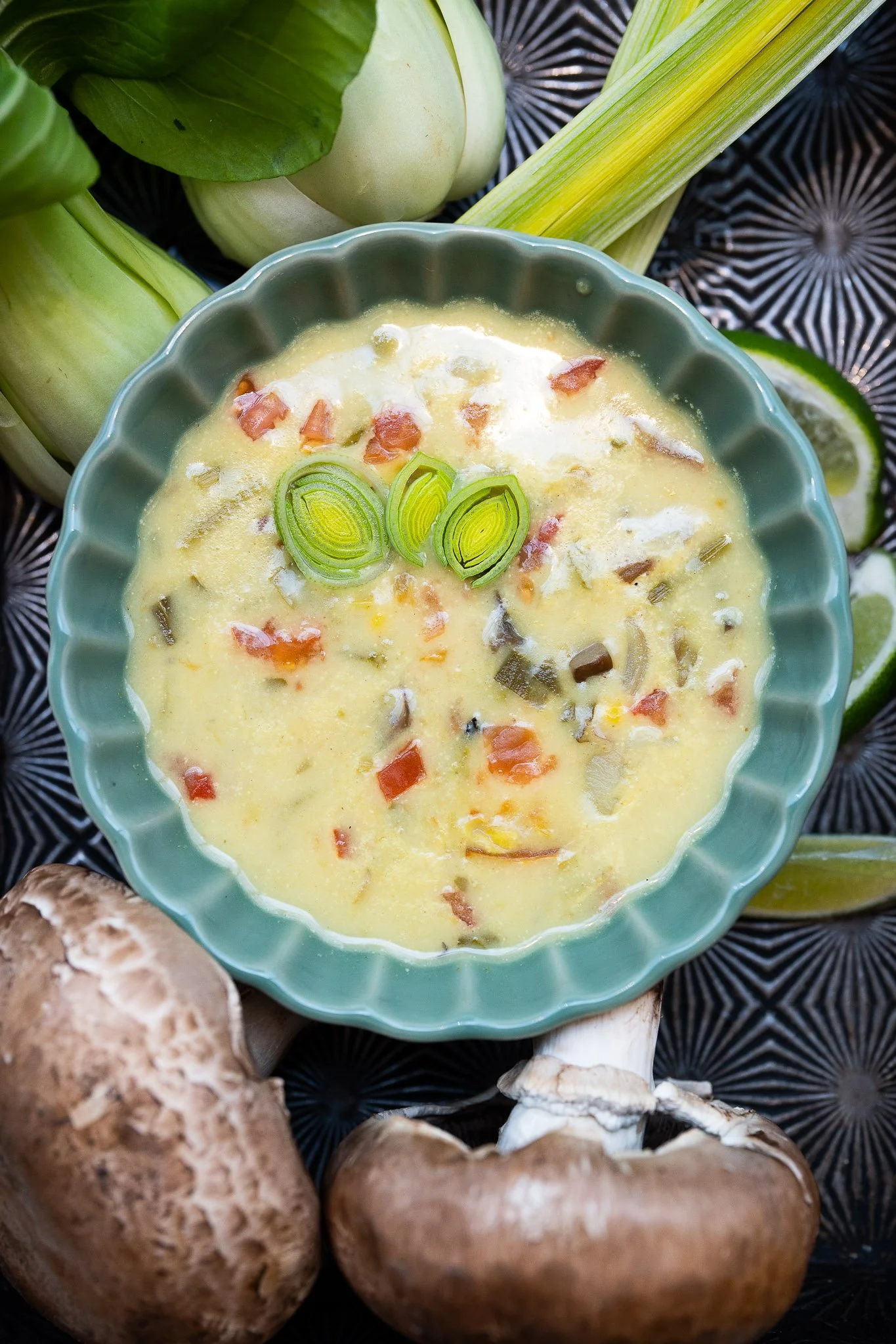Lime and Coconut Chowder