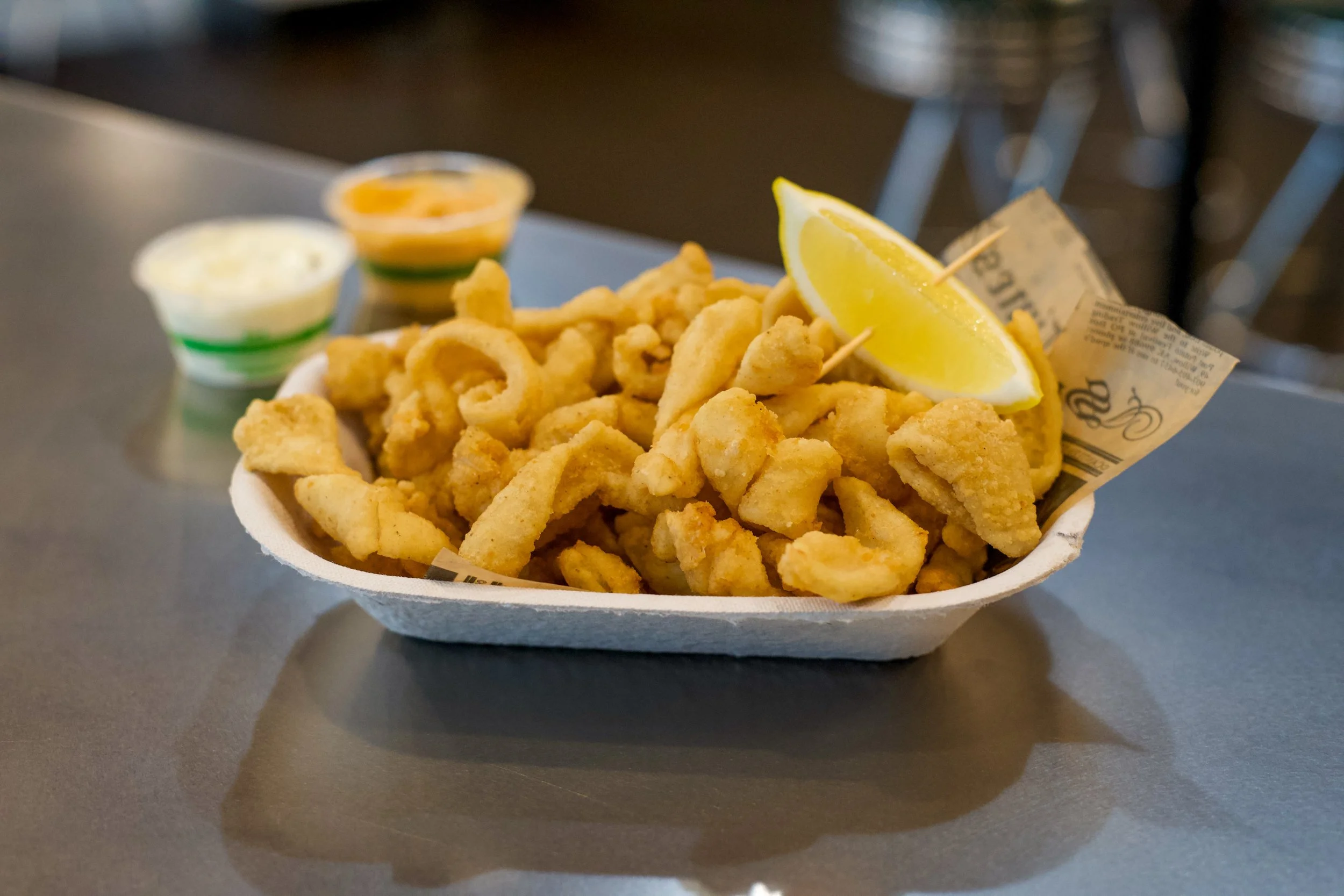 Fried calamari