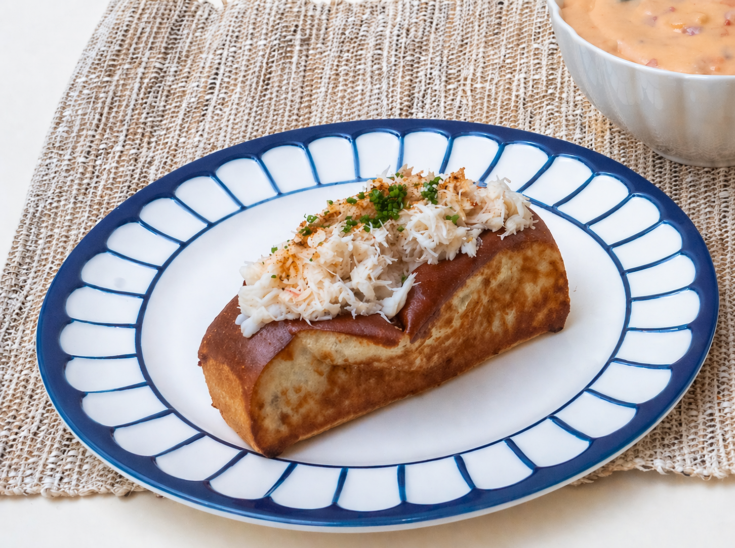 Hot Connecticut-Style Dungeness Crab Roll