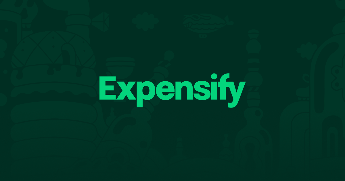 Expensify product screenshot
