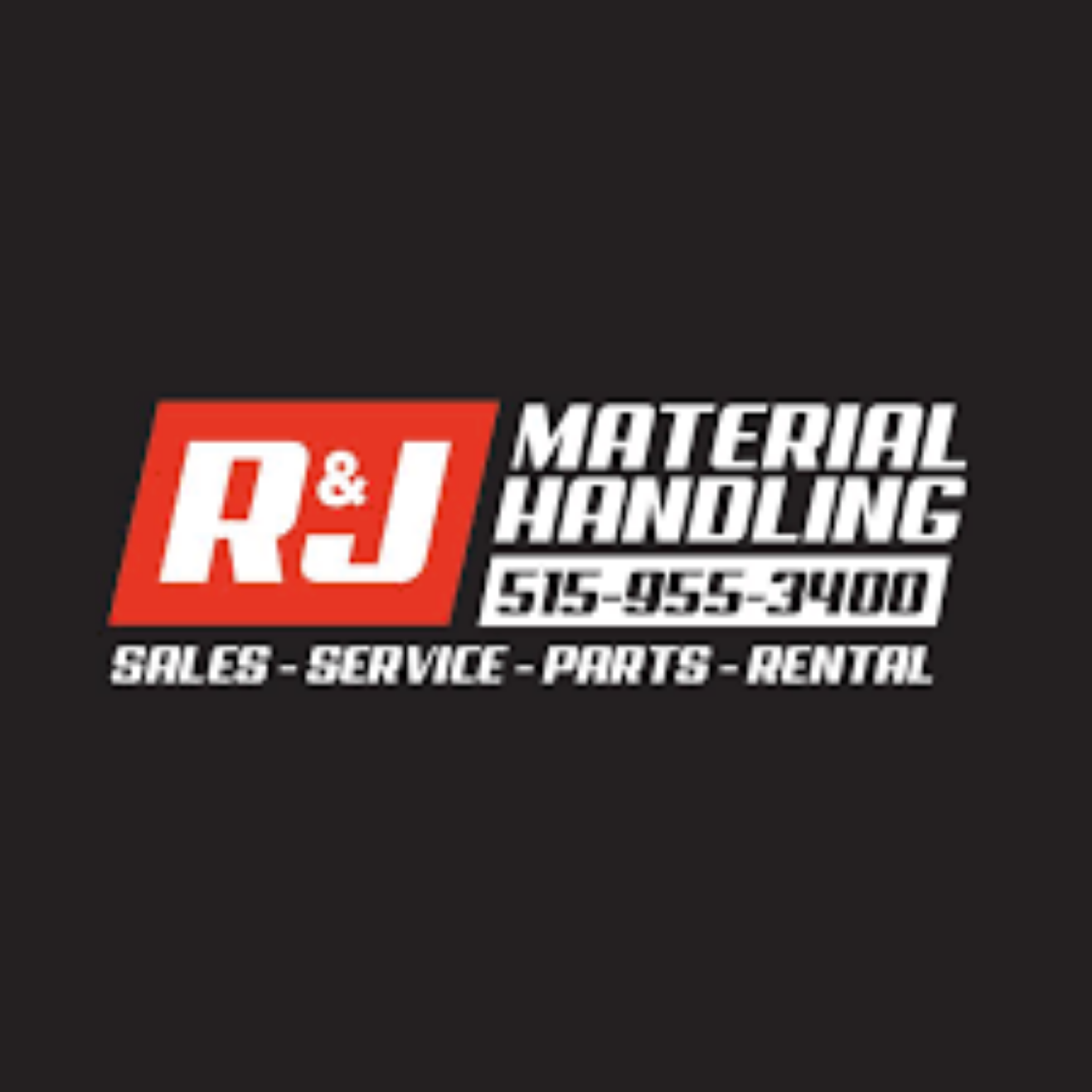 R and J Material Handling sponsor logo