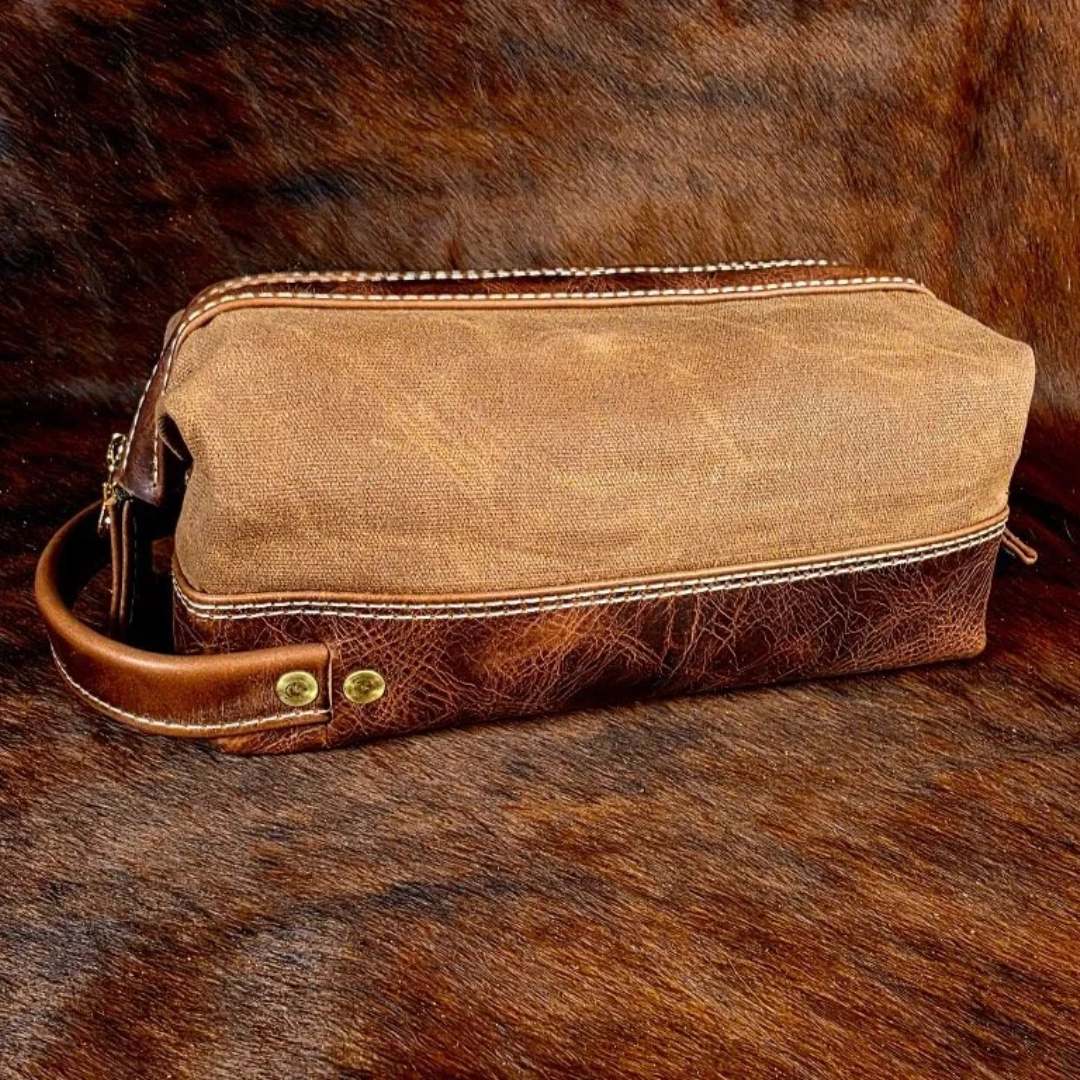 rigid frame shave kit bag