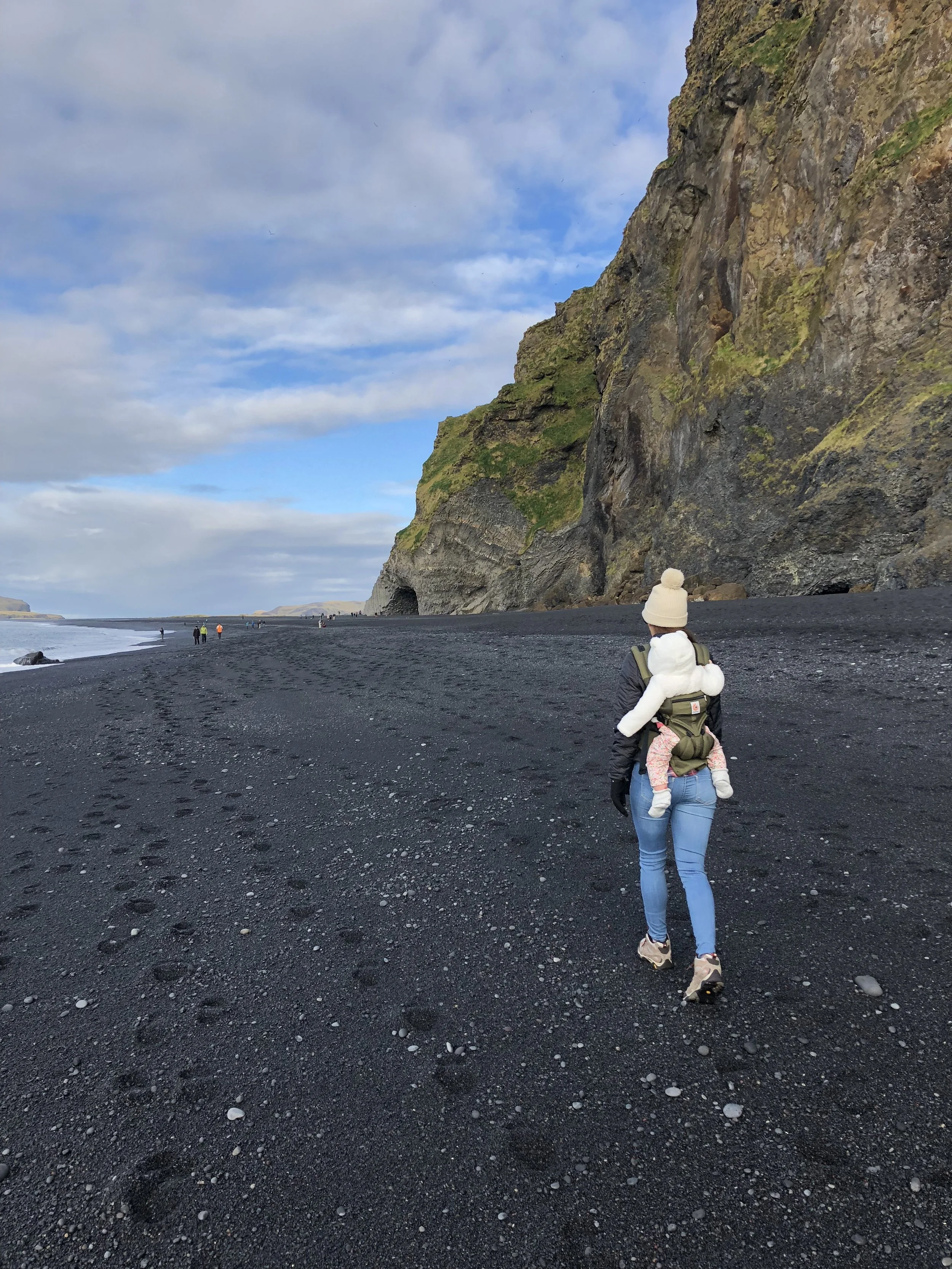 Our family in Iceland with the kids
