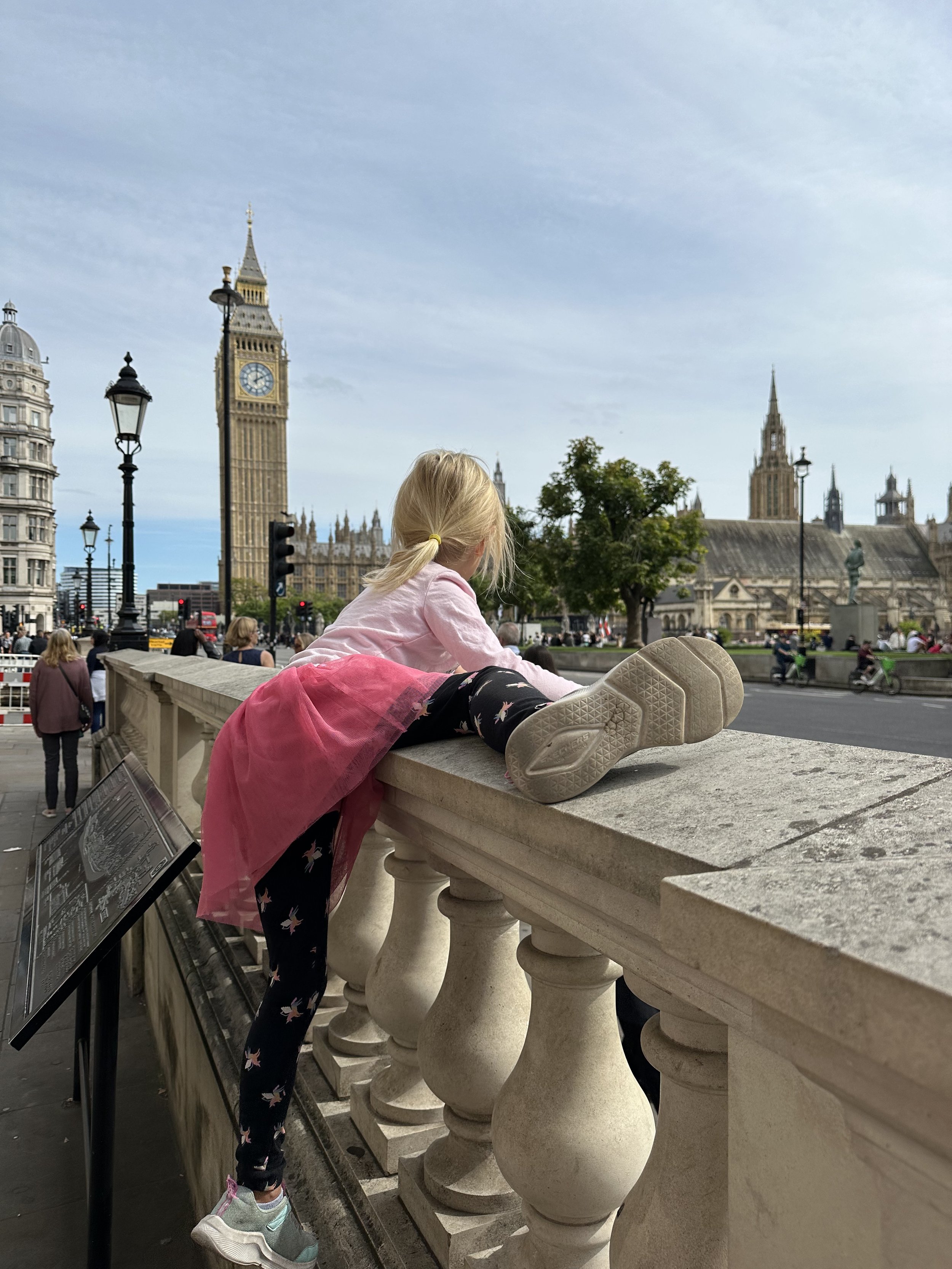 The Fredette Family in England