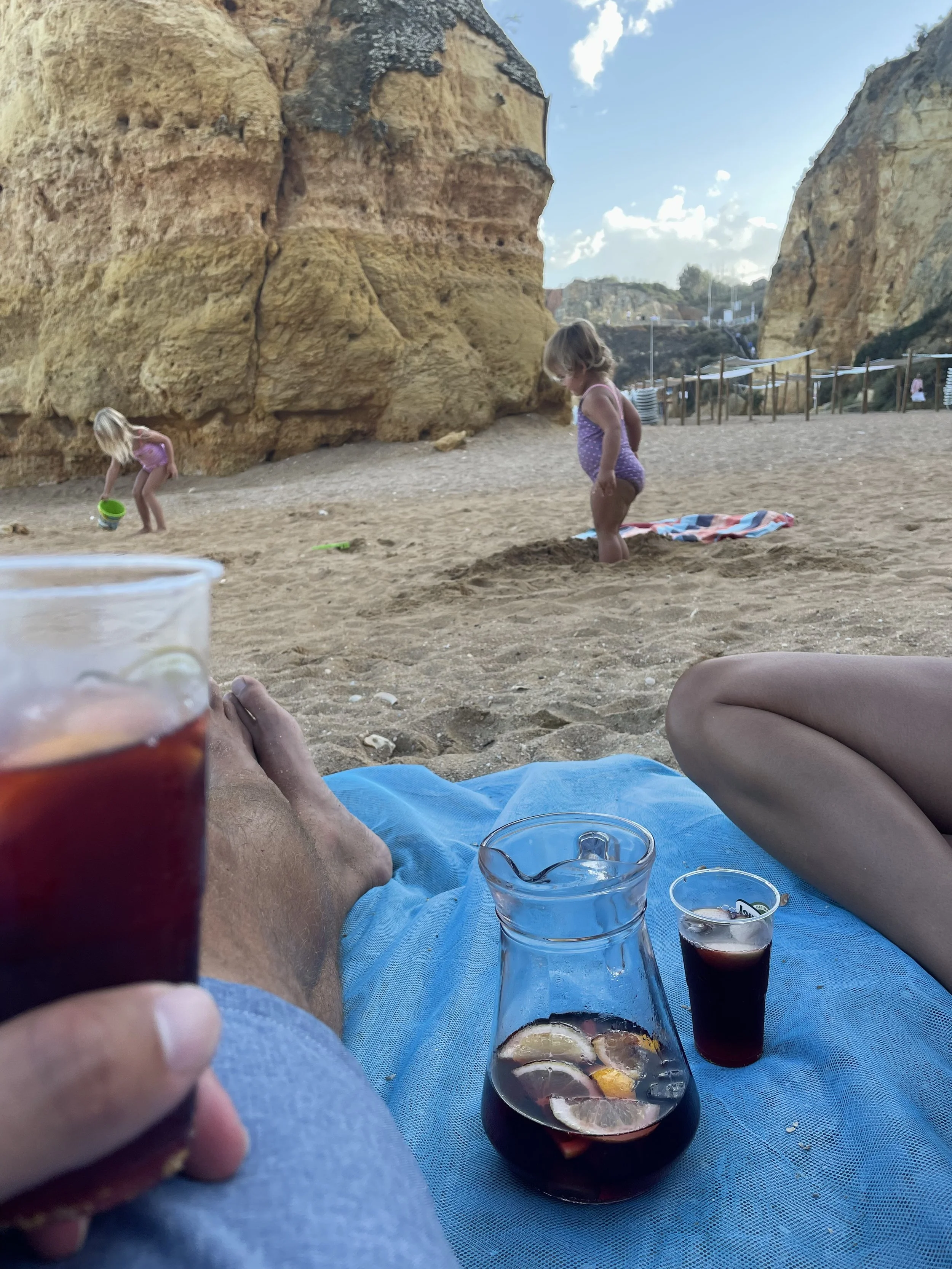 The cliffs at Ponta da Piedade