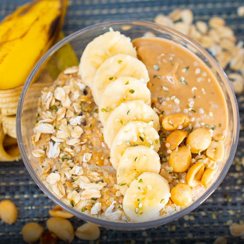 Peanut Butter Overnight Oats