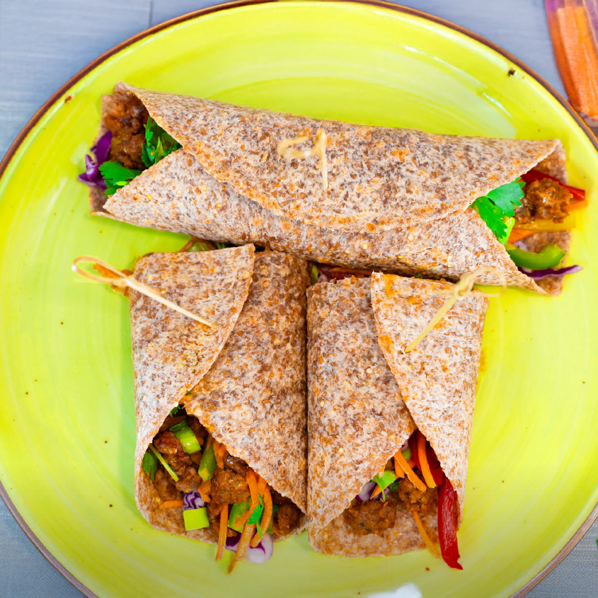 Thai Peanut Wraps