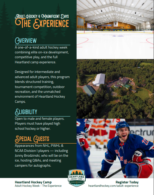 Heartland Hockey Adult Experience Camp