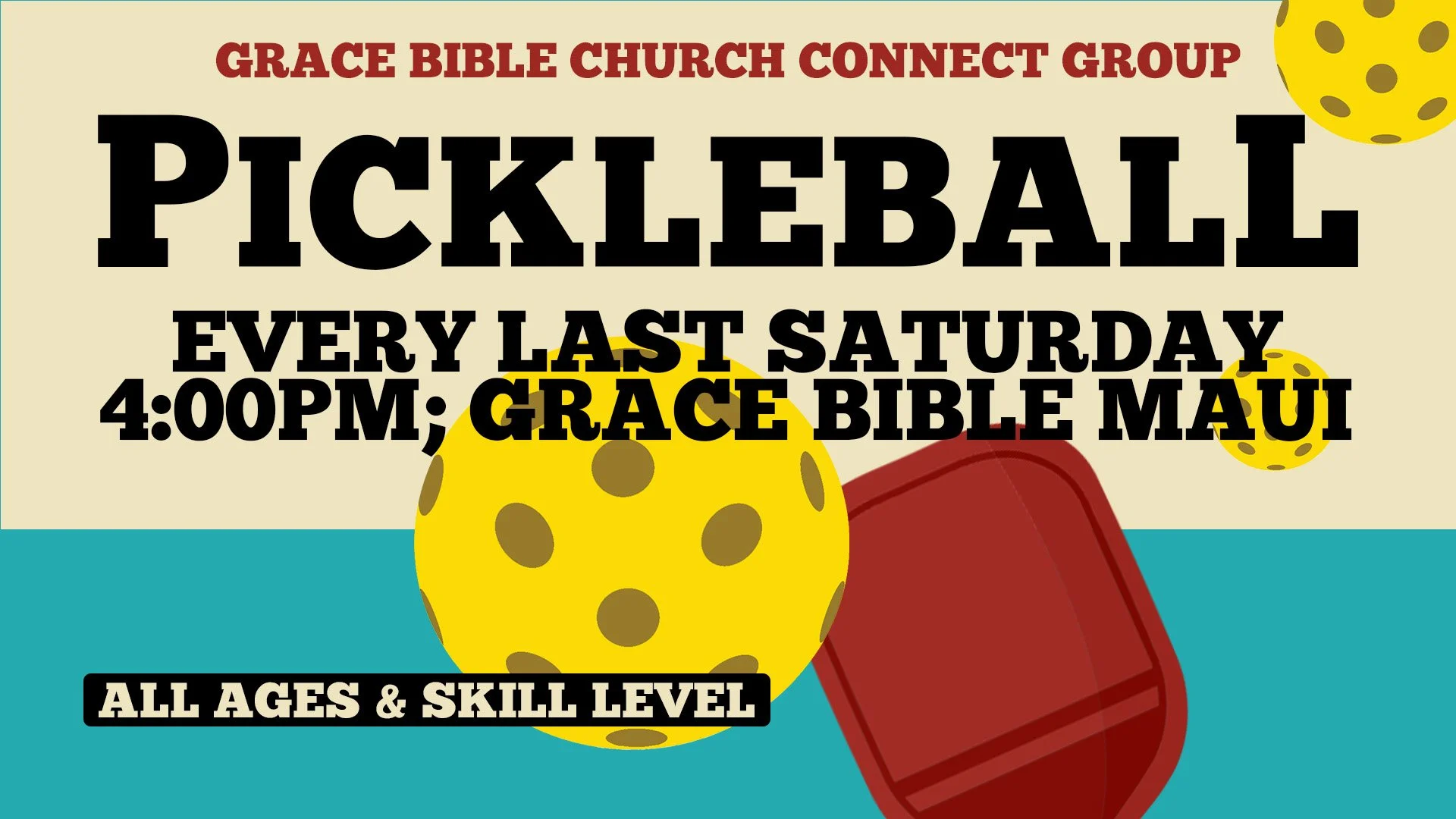 Pickleball at Grace Bible Maui