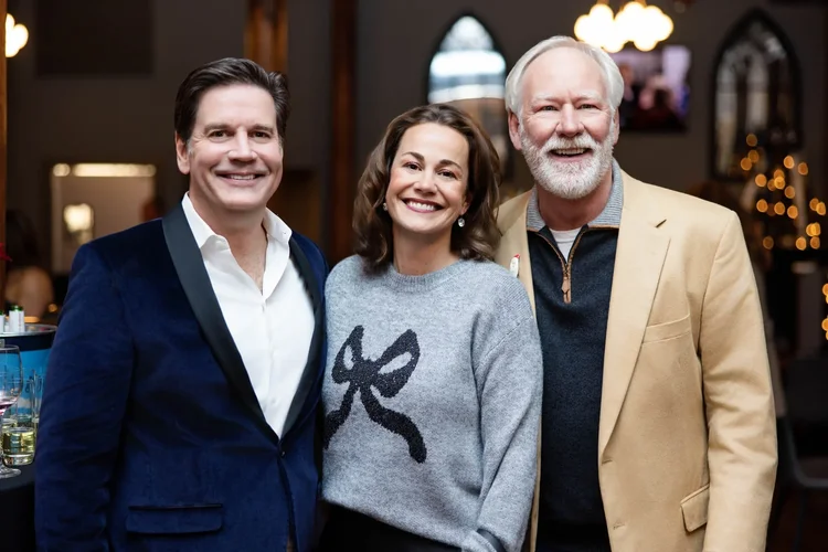 Gala guests group portrait at a corporate event in Greenville SC by Jack Robert Photo