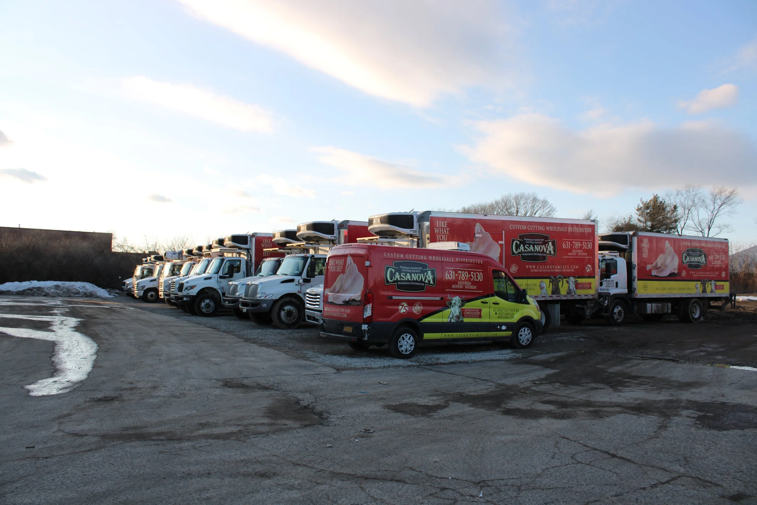 Casanova truck on route