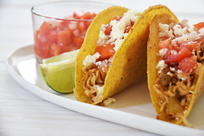 ramen tacos