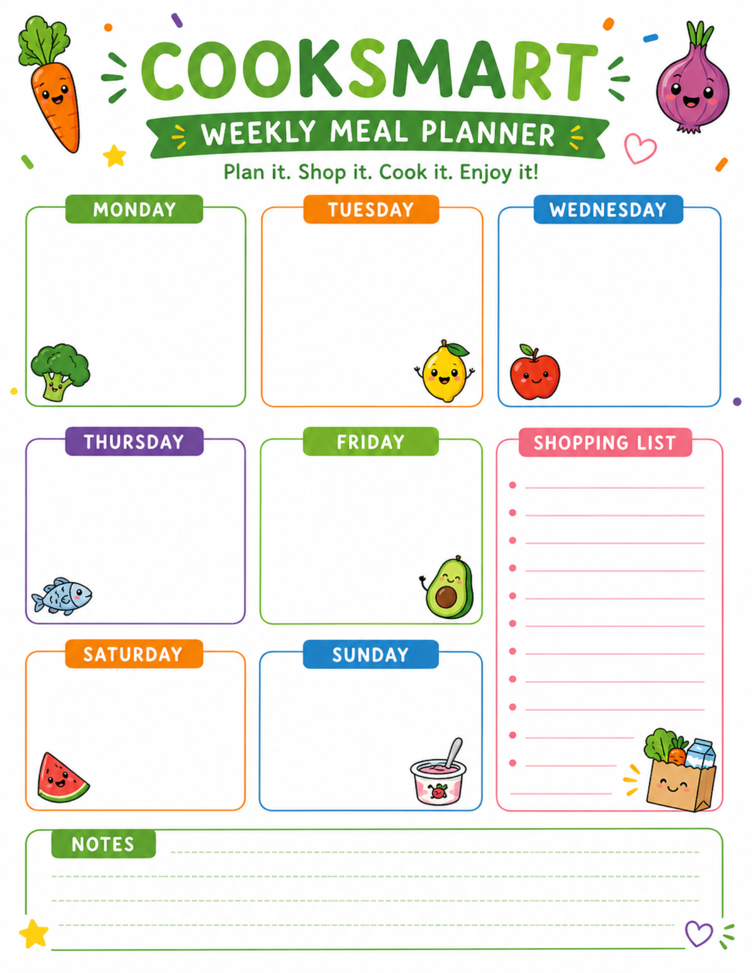 Weekly Meal Planner