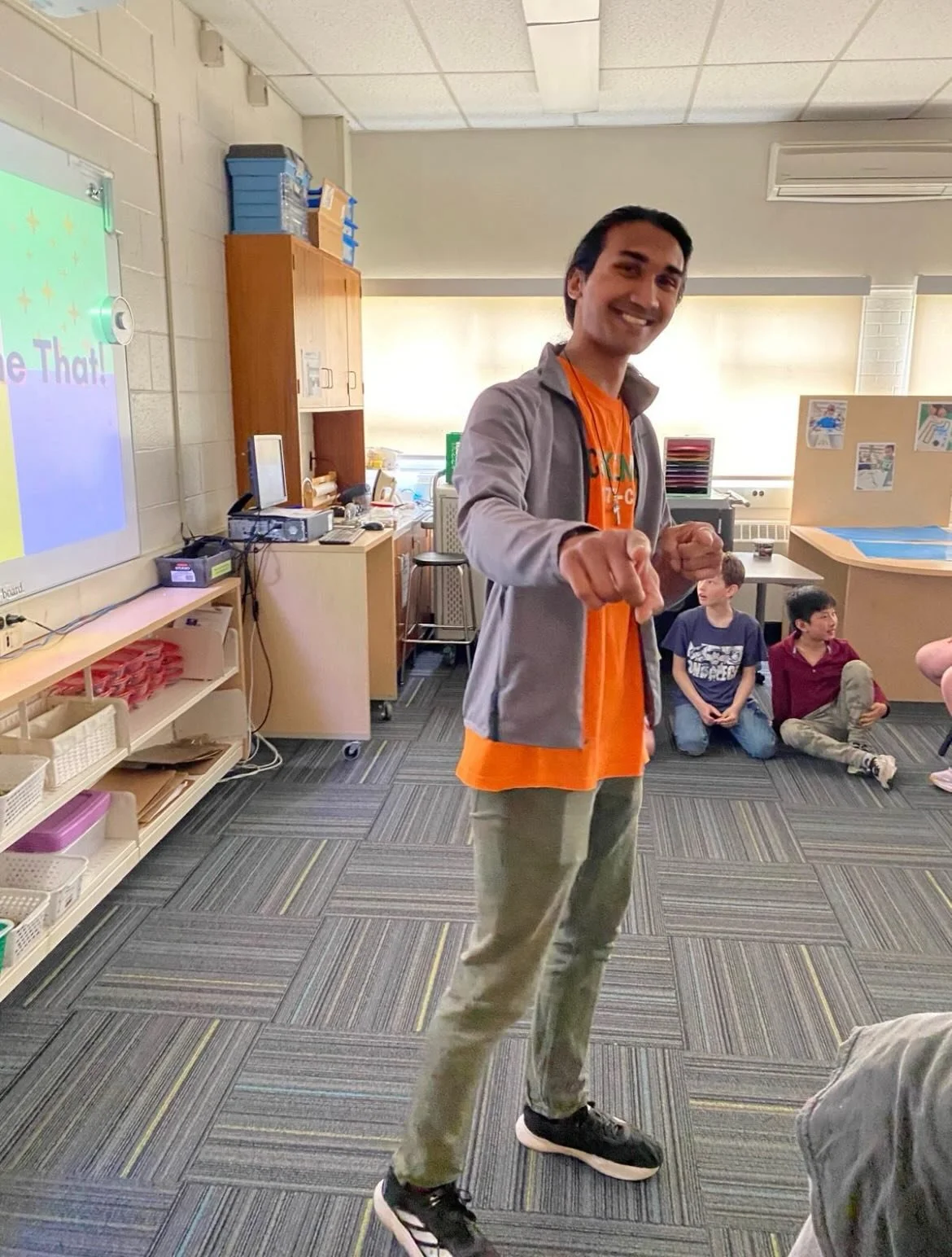 Instructors working together