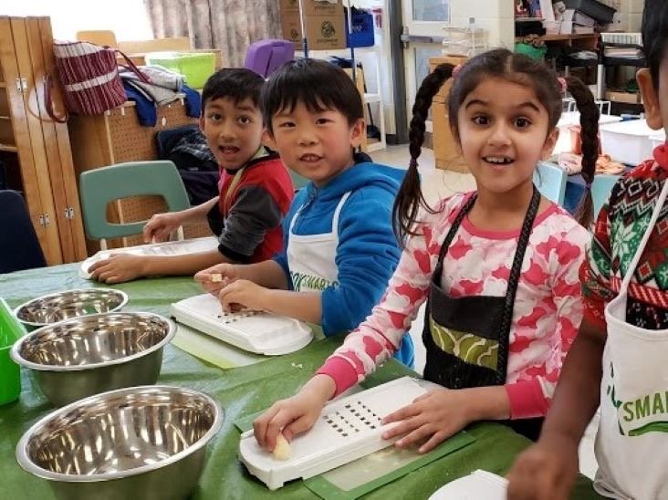 Students in the Cooksmart Lab
