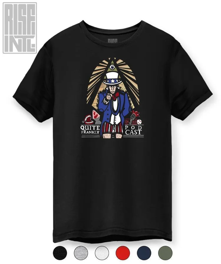 NO PANTS UNCLE SAM DTG UNISEX COTTON TEE