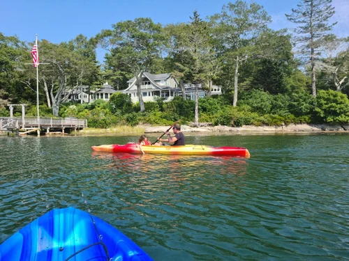 Kayaking the New England coast, Maine